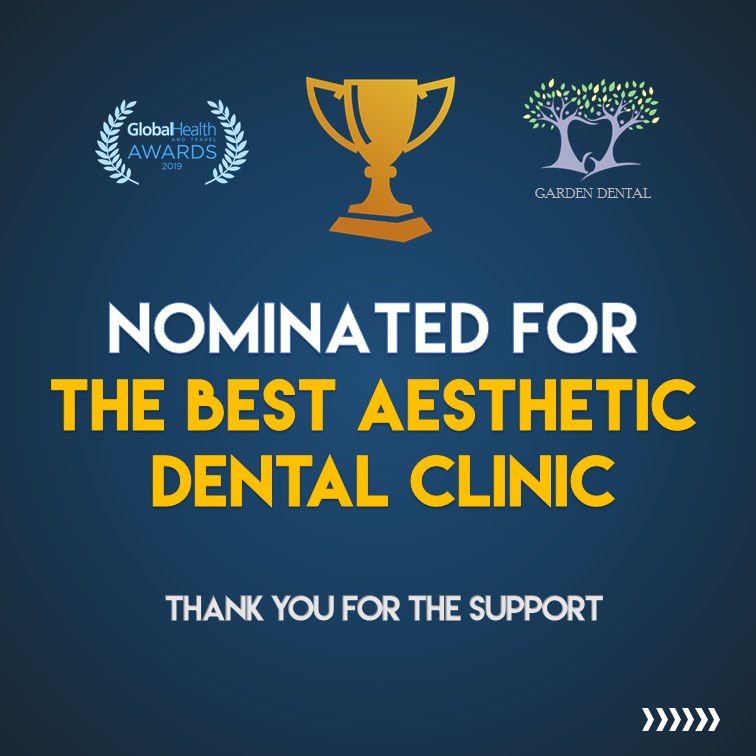 Nominated for the best aesthetic dental clinic